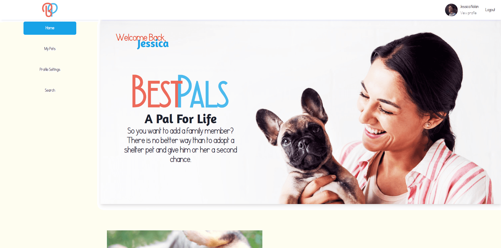 BestPals - Pet Adoption App